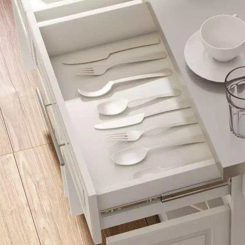 Rolling Kitchen Cart on Wheels with Stainless Steel Top, 2 Drawers, Spice, Knife and Towel Rack
