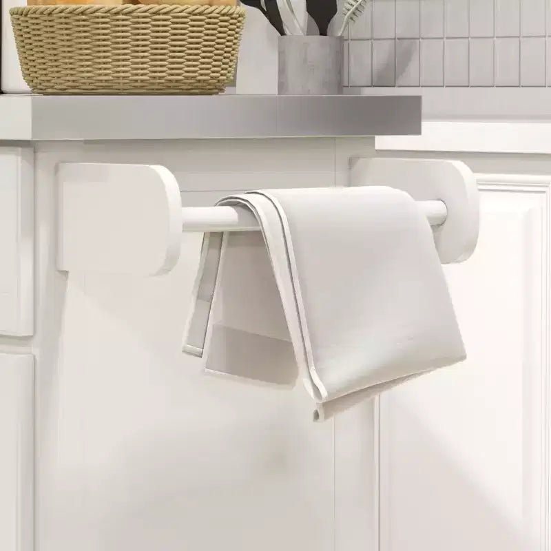 Rolling Kitchen Cart on Wheels with Stainless Steel Top, 2 Drawers, Spice, Knife and Towel Rack