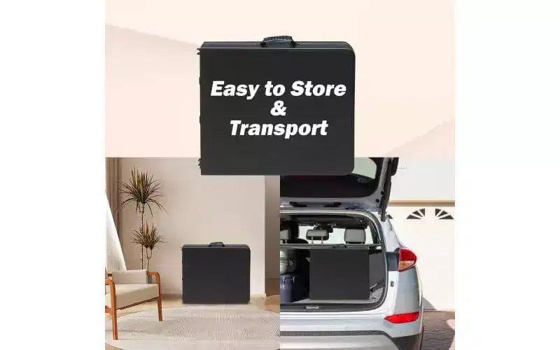 Heavy Duty 4FT Folding Table – Waterproof, Portable, 300 lbs Capacity