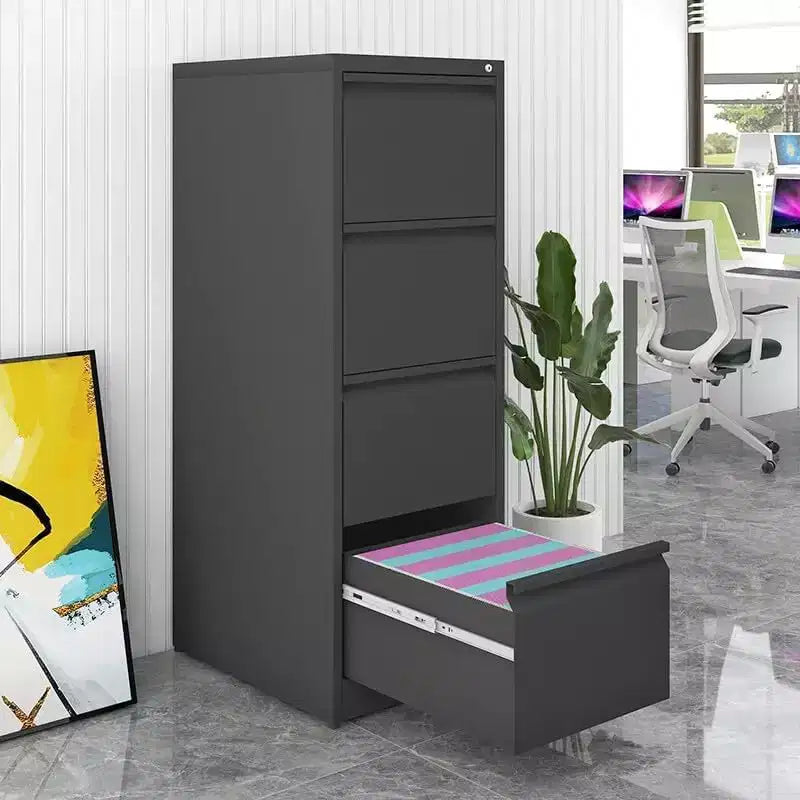 4 Drawer Locking File Cabinet for Home Office