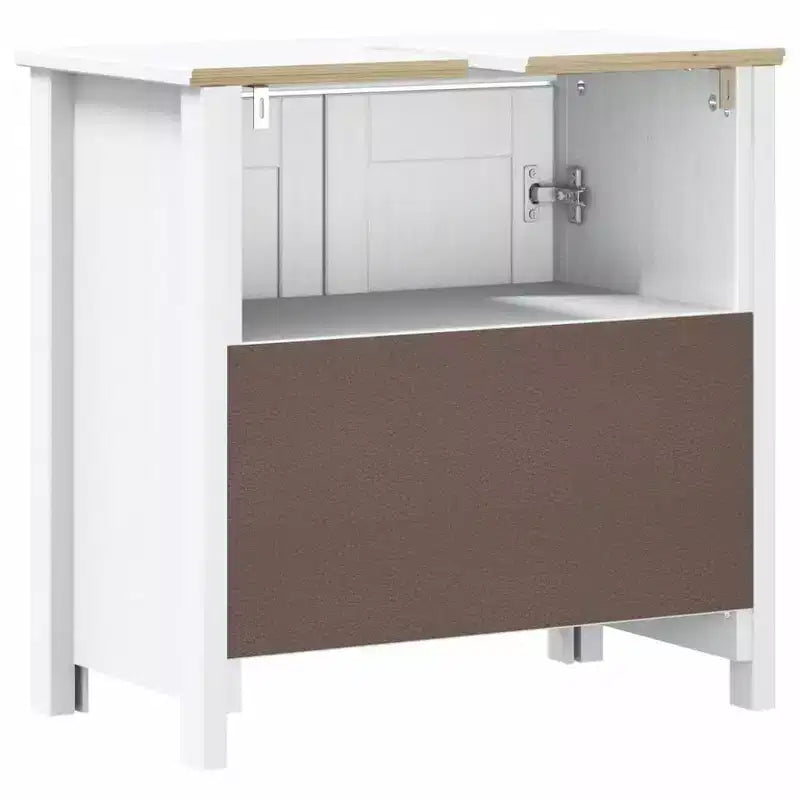 Bathroom Sink Cabinet Vanity Cupboard Solid Wood Pine