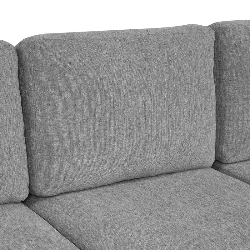 35.4" Modern Pull-Out Sofa Bed Single Sofa Chair for Living Room, Gray