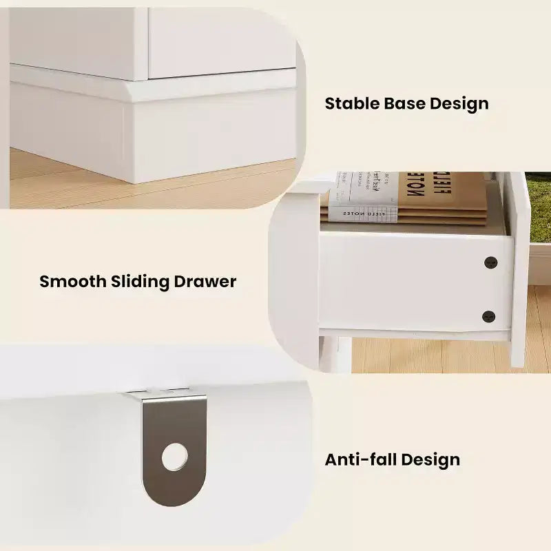 8-Drawer Double Dresser for Bedroom – 51" Wide Chest of Drawers